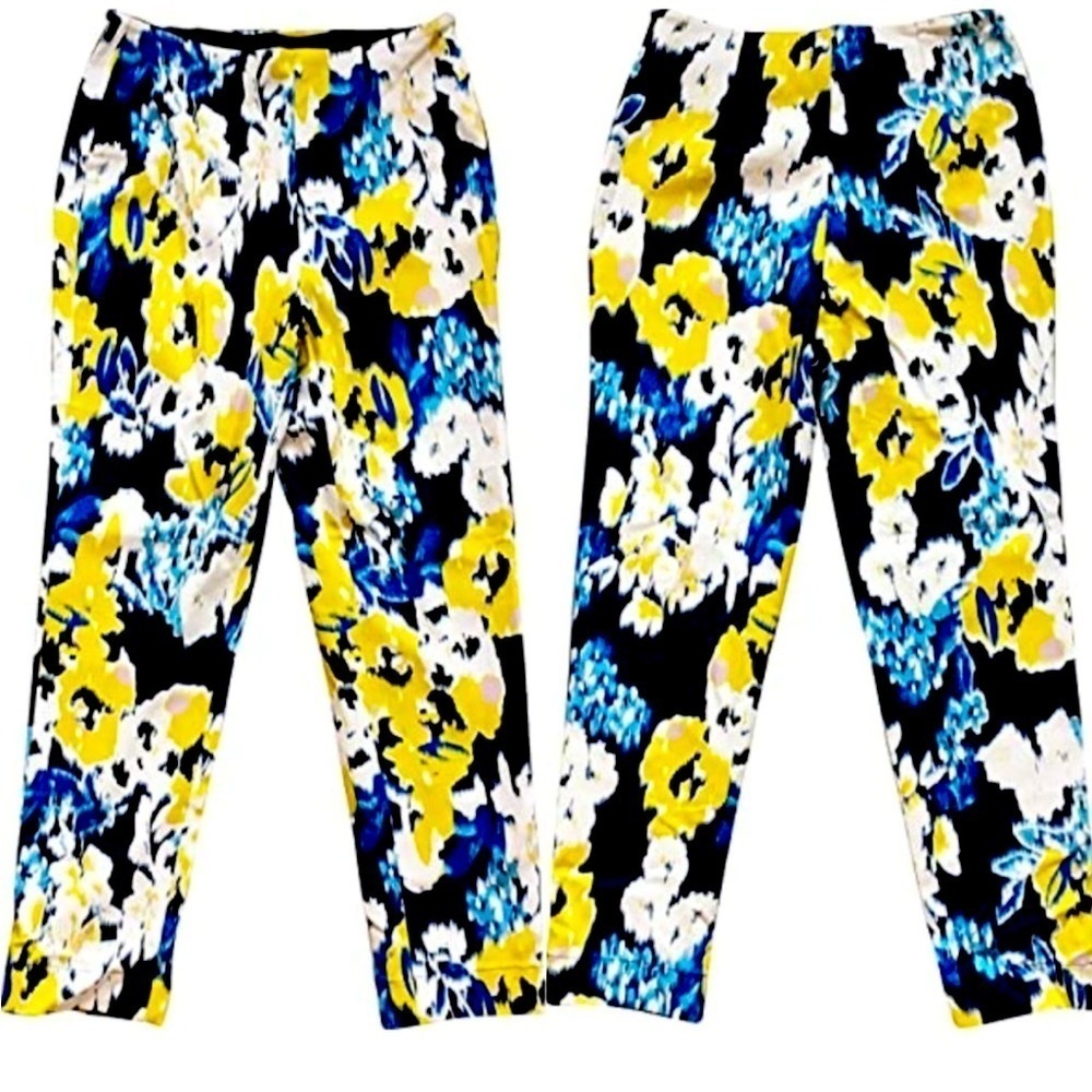 Lysse Flower Bunch Ankle Pants